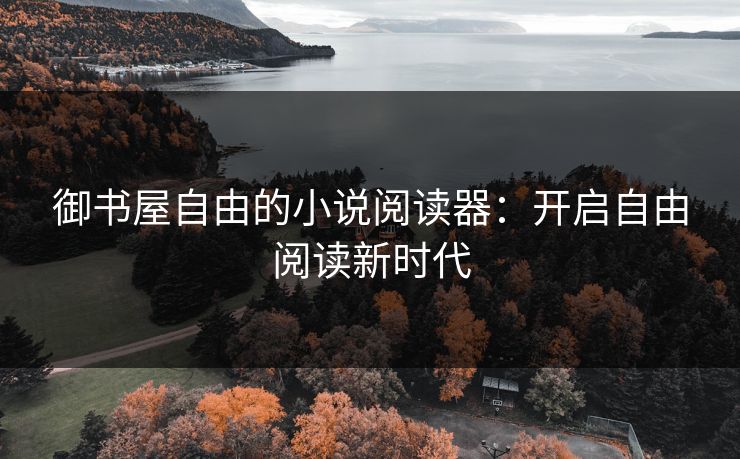 御书屋自由的小说阅读器：开启自由阅读新时代